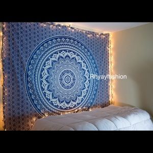 Wall decide tapestry  mandala boho dorm too hippy